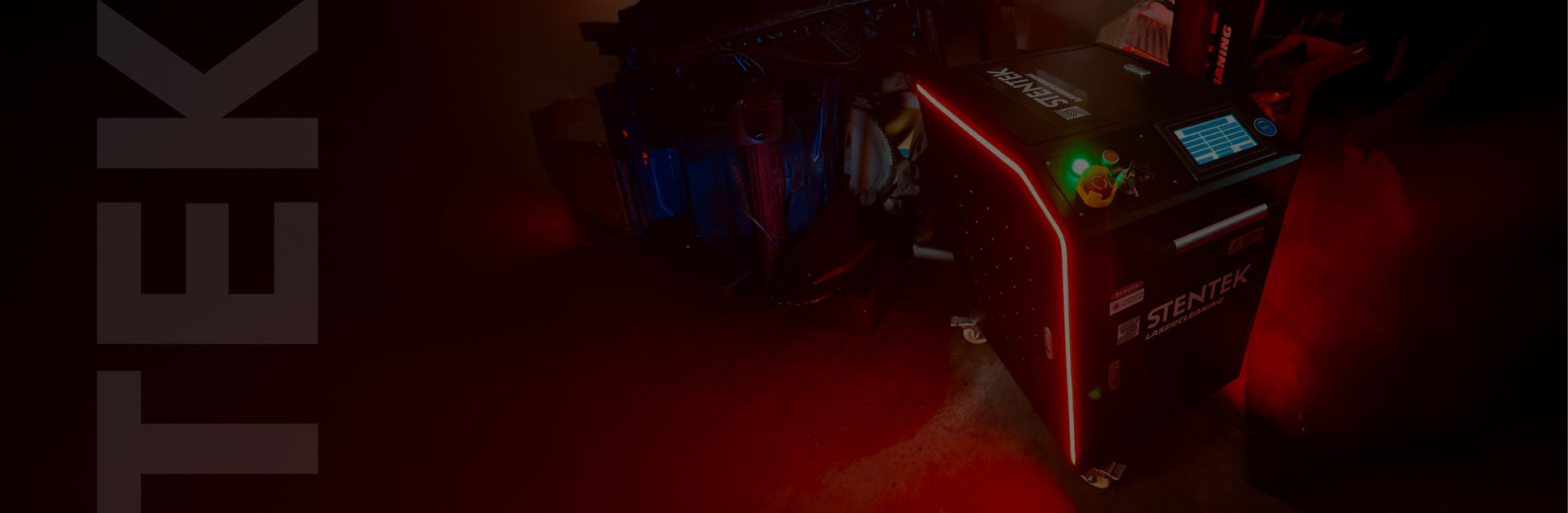 Laserpuhdistus toiminnassa - ruosteen poisto metallipinnalta